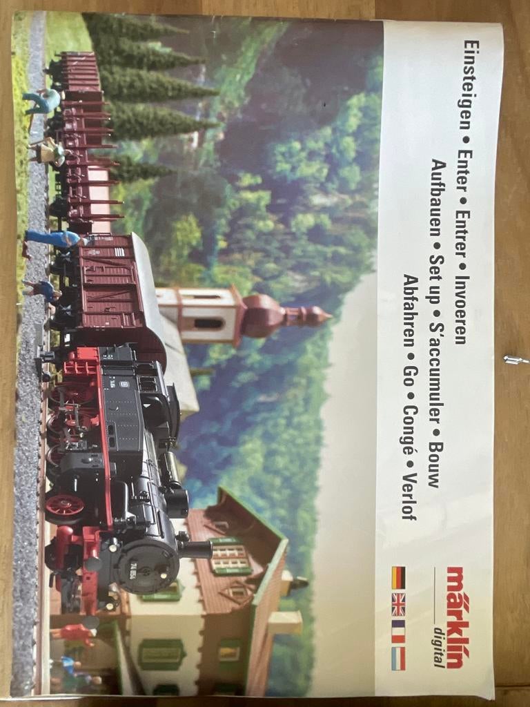 Märklin H0 Treinset met Vracht- en Passagierswagons, Wisselstroom, Treinset, Nieuw, Ophalen of Verzenden
