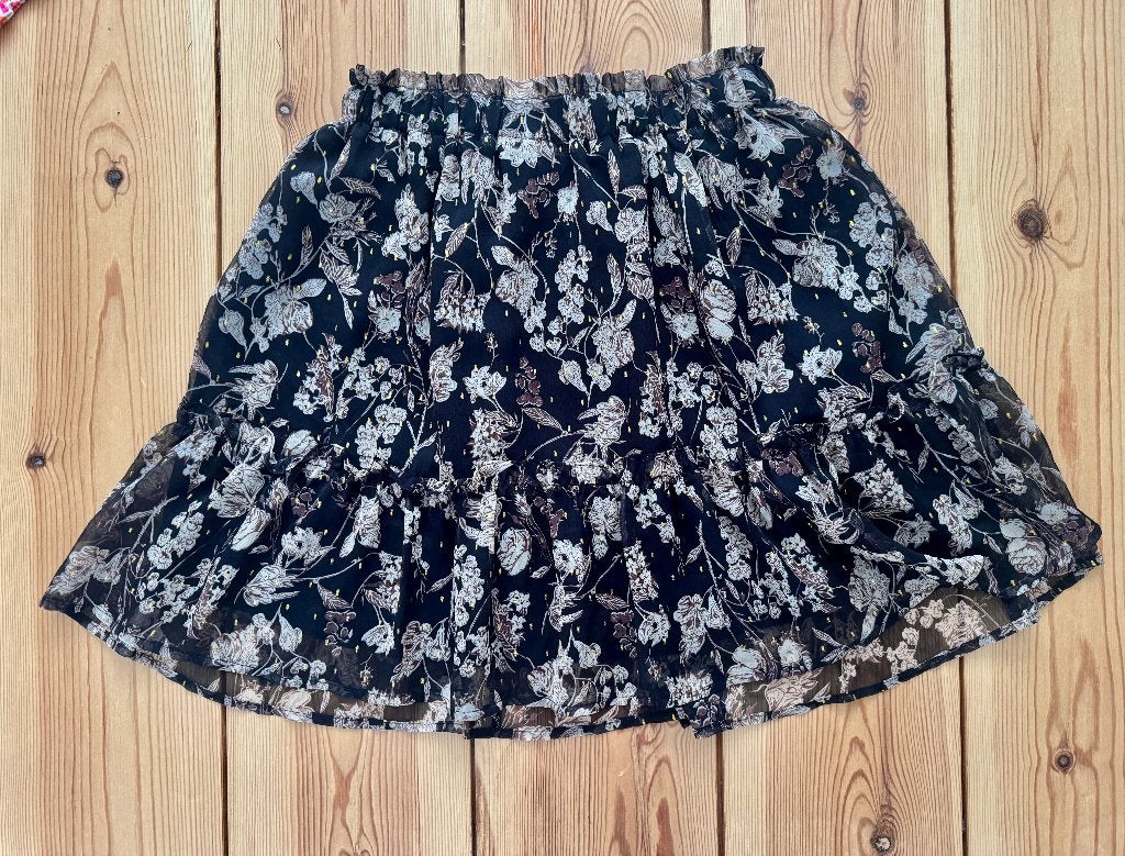 Rok Drole de Copine - Zwart Beige Goud - Medium / Large, Maat 38/40 (M), Zwart, Ophalen of Verzenden, Zo goed als nieuw