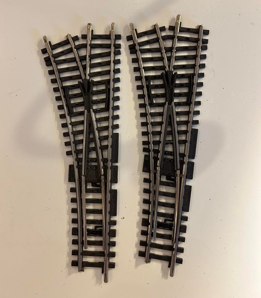Märklin 2265 links 2x wissels, Verzenden, Gebruikt