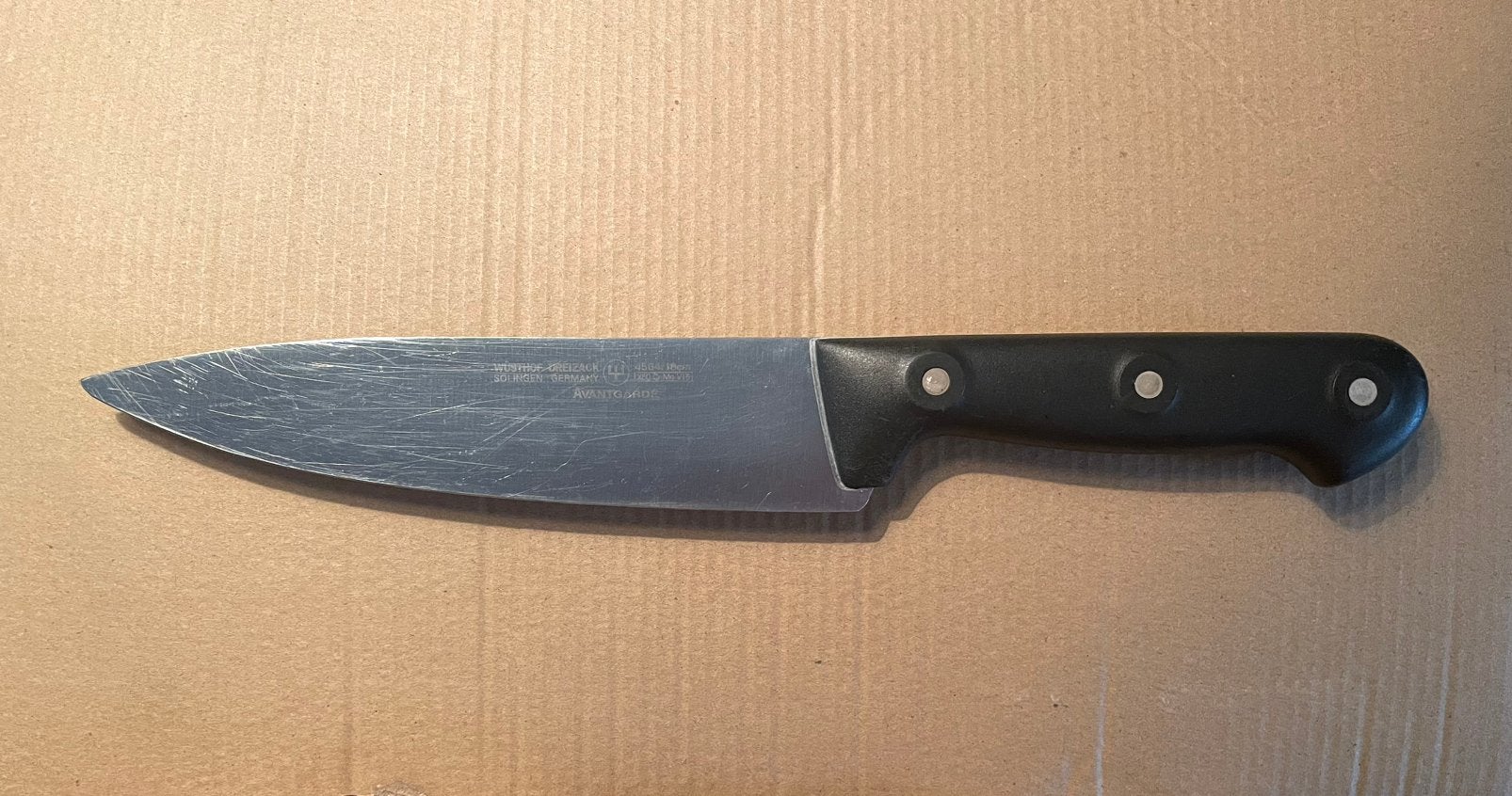 Wusthof koksmes 18cm (Solingen), Ophalen of Verzenden, Zo goed als nieuw