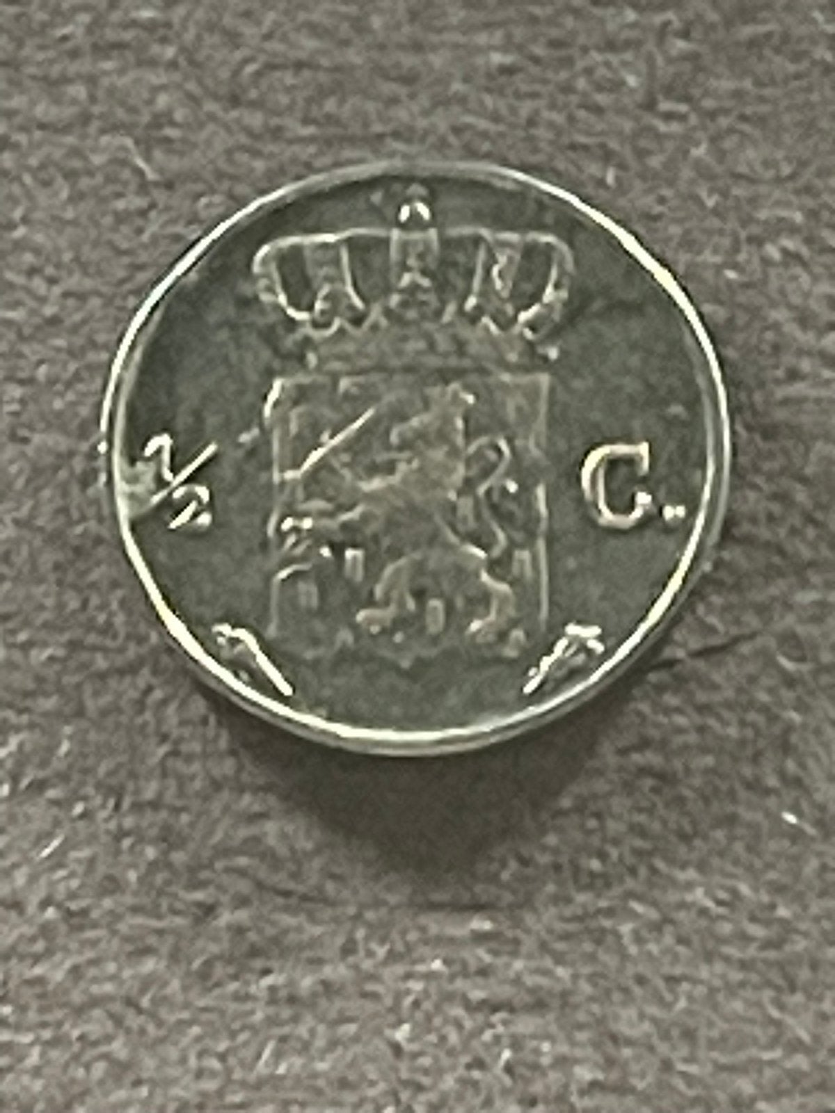 Mooie halve cent 1832, Postzegels en Munten, Munten | Nederland, Ophalen of Verzenden, Koning Willem III, Overige waardes
