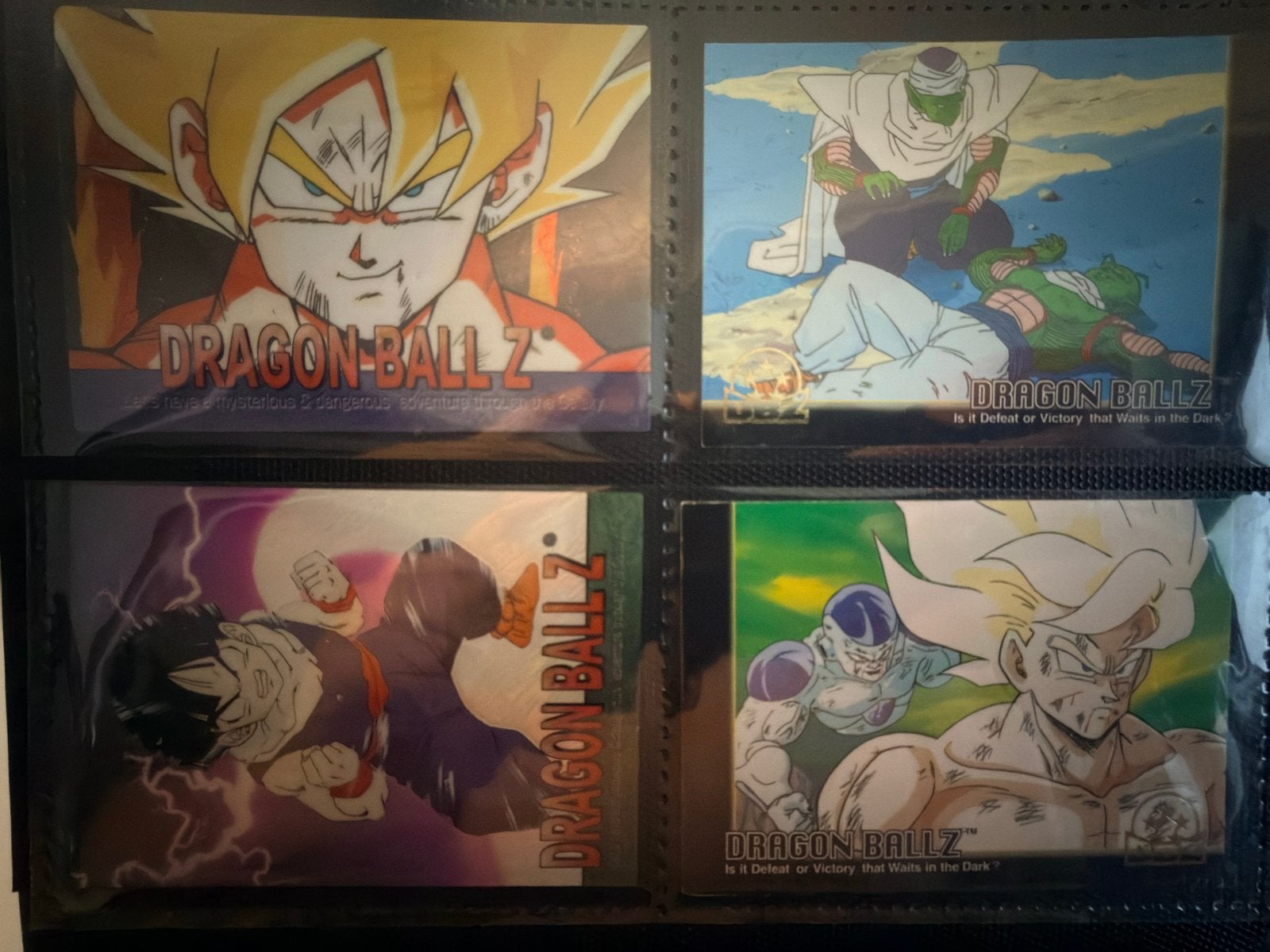 Dragon Ball Z Kaarten Collectie - Zeldzame Set, Ophalen of Verzenden, Gebruikt