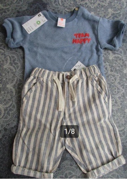 nieuw: babykleding setje maat 68 Hema, Kinderen en Baby's, Babykleding | Maat 68, Ophalen of Verzenden, Nieuw, Hema, Jongetje