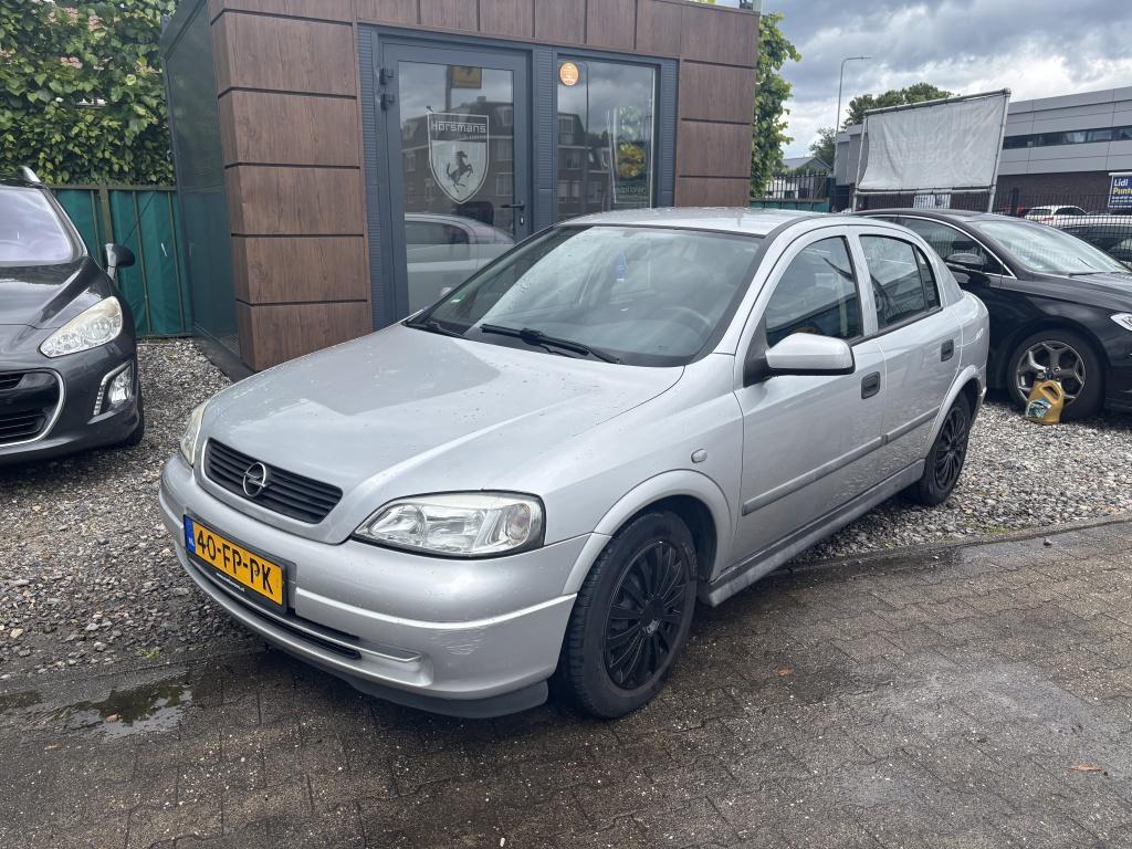 Opel Astra 1.6 Pearl (bj 2000), Auto's, Oldtimers, Elektrische ramen, Bedrijf, 75 pk, Velours