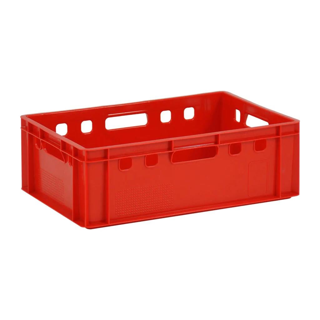 10 E2 vleeskrat stapelkrat kisten opslag transport marktkrat, Ophalen of Verzenden, Zo goed als nieuw, 50 tot 100 cm, Minder dan 50 cm