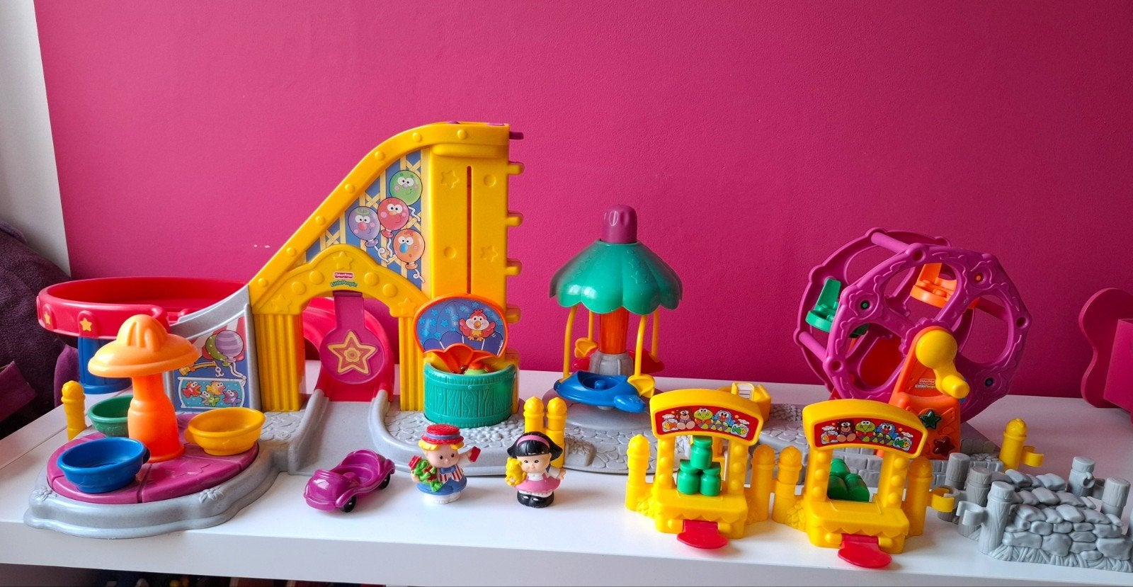 Little People Groot pretpark, Ophalen of Verzenden, Speelset, Met licht