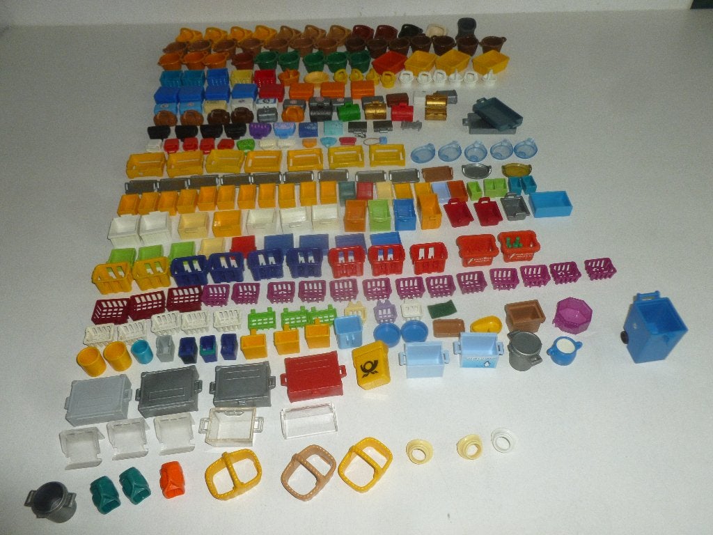 Playmobil Onderdelen Manden/Bakjes/Tassen ea. Per Stuk Vanaf, Ophalen of Verzenden, Gebruikt, Losse onderdelen, Overige typen