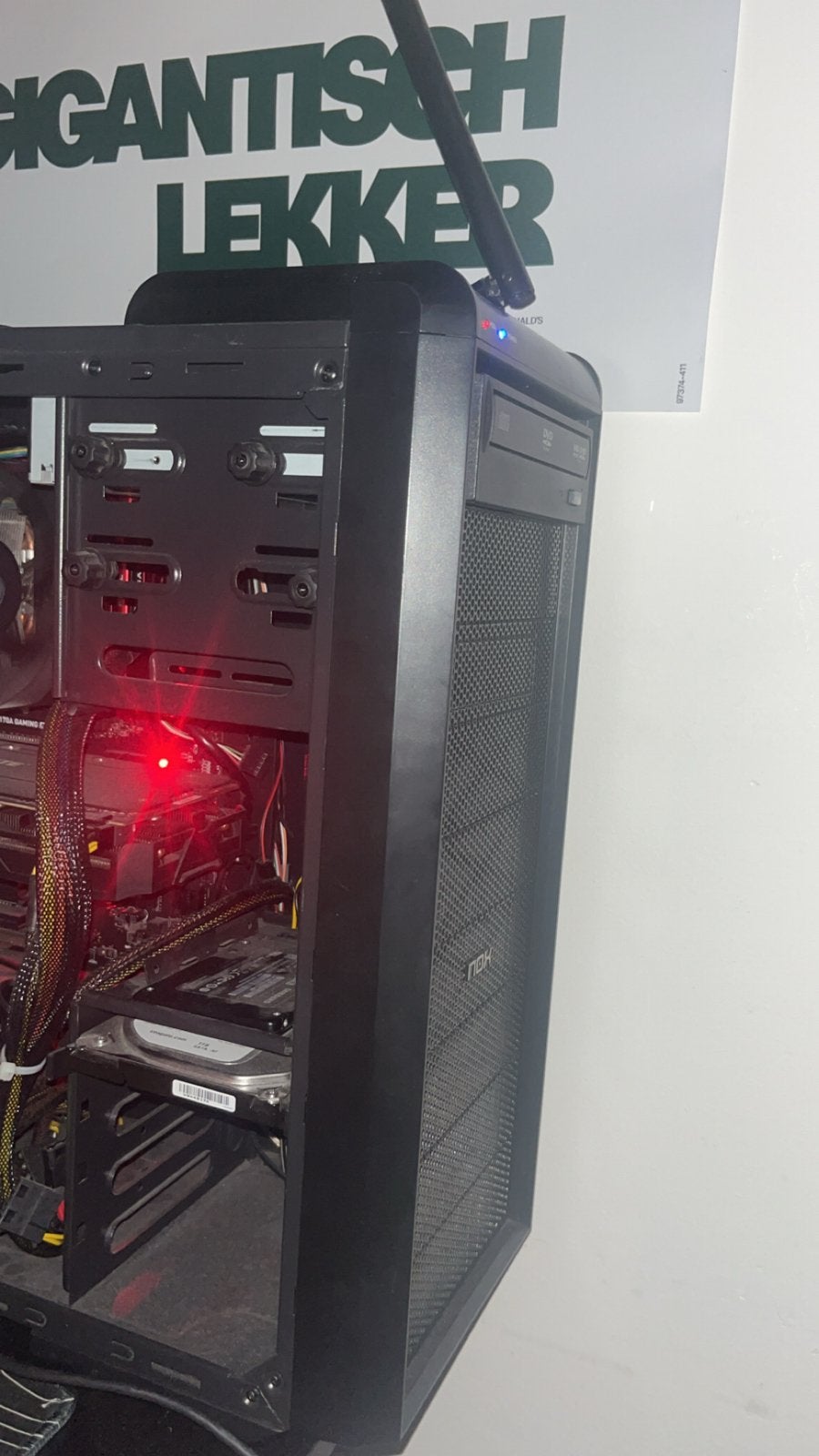 Gaming PC met Gigabyte videokaart en 750W voeding, Gebruikt, HDD, Ophalen of Verzenden, Gaming