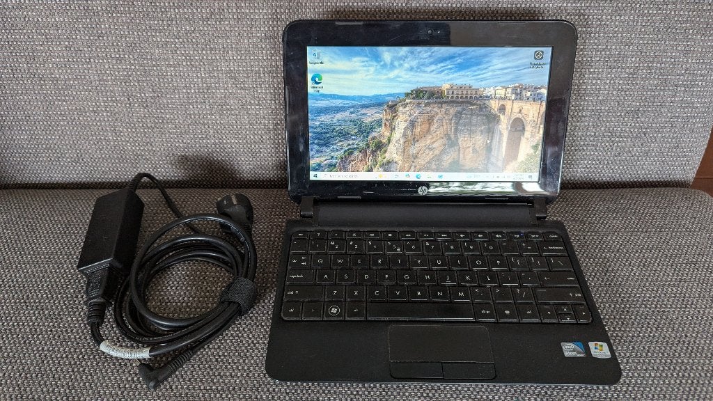 HP Mini 110 Atom N455 1GB ram 500GB HDD, Computers en Software, Windows Laptops, Gebruikt, HDD, Minder dan 4 GB, Qwerty