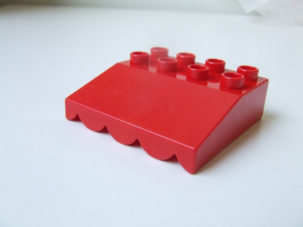 Rood Duplo dak met helling 33 4 x 4 met luifel, Ophalen of Verzenden, Gebruikt, Accessoire, Duplo