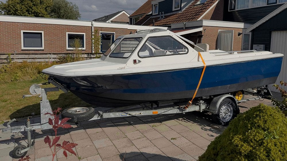 Beekman boot met Yamaha 9,9 pk 4-takt buitenboordmotor., Gebruikt, Buitenboordmotor, 10 pk, Beekman