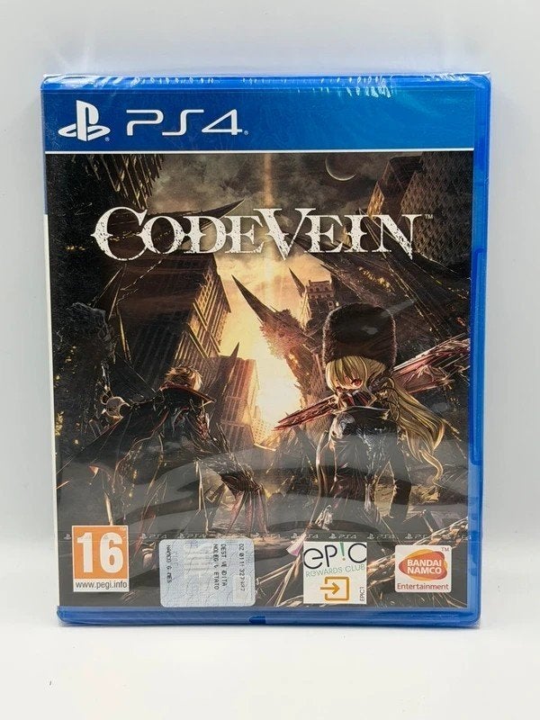 Code Vein PS4 PlayStation 4 Factory Sealed New PAL, Avontuur en Actie, 1 speler, Ophalen of Verzenden, Sony