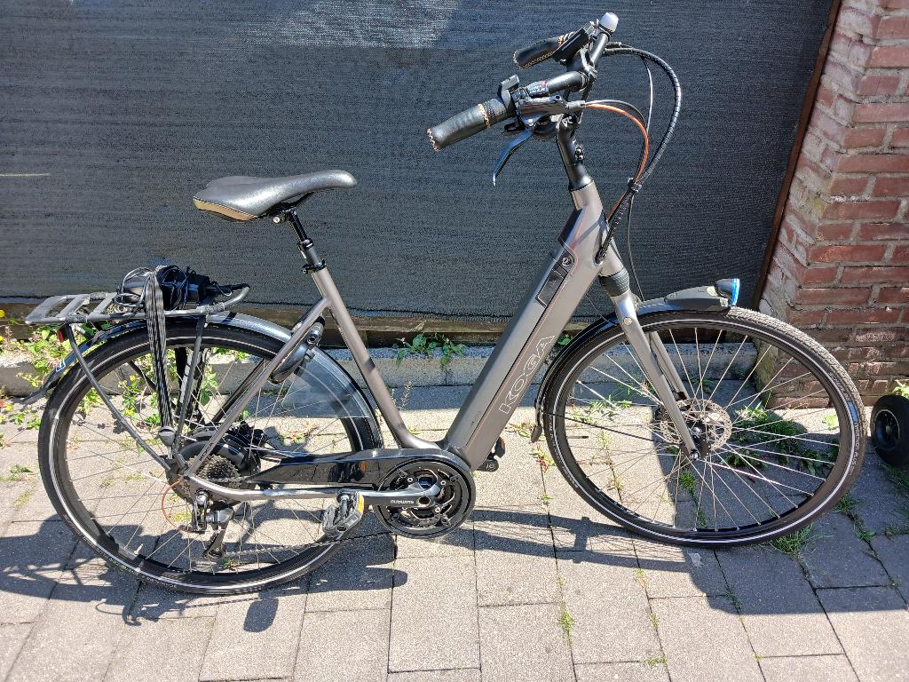 Elektrische Koga miyata E special 57 frame 30 versn, Gebruikt, Versnellingen, 56 cm of meer, Schijfrem