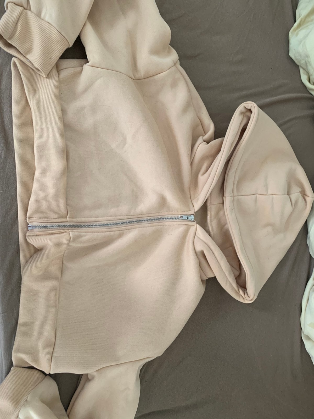 Dames crop vest, Kleding | Dames, Ophalen, Zo goed als nieuw, Beige