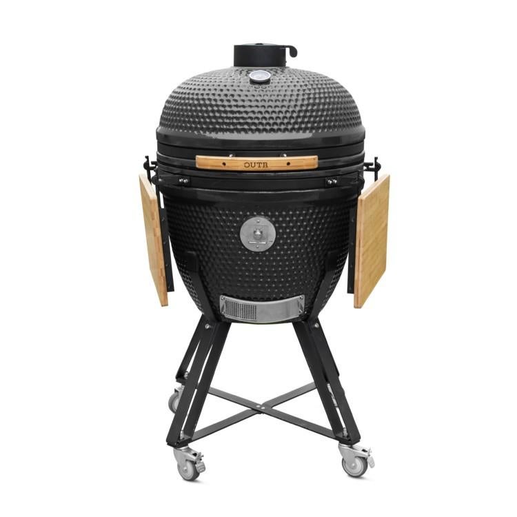 OUTR Kamado keramische BBQ XL 60 cm - kamado bbq, Ophalen of Verzenden, Nieuw