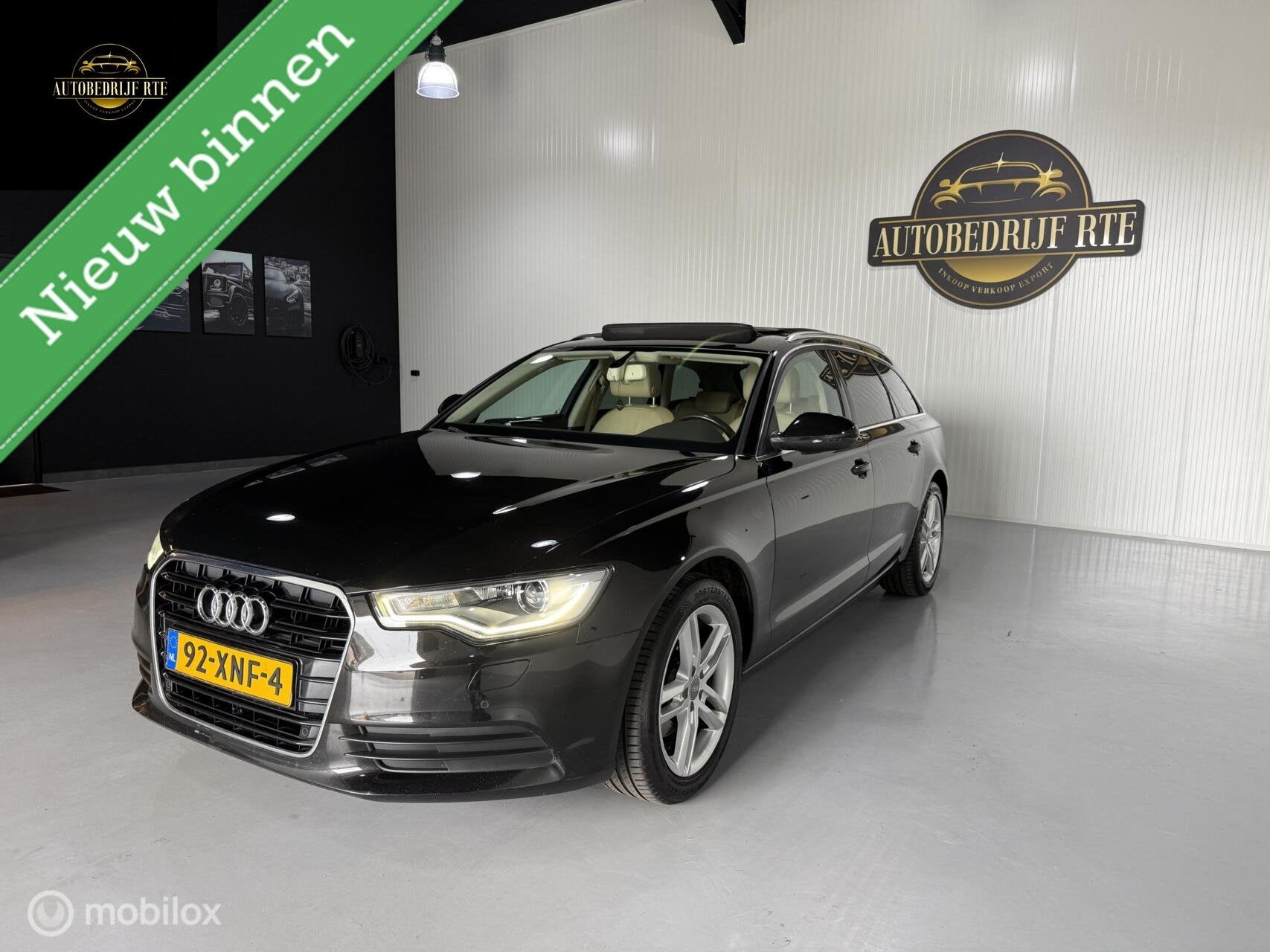 Audi A6 Avant 2.8 FSI V6 Pro Line Plus | PANO | LEDER | ACC, Auto's, Euro 5, Gebruikt, Beige, 2773 cc