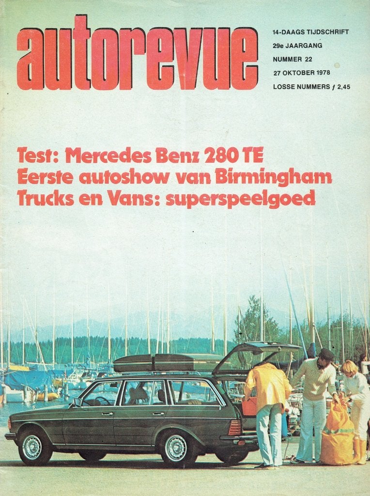 Autorevue 1978 nr. 22 (o.a. Mercedes-Benz 280 TE), Ophalen of Verzenden, Gelezen, Algemeen