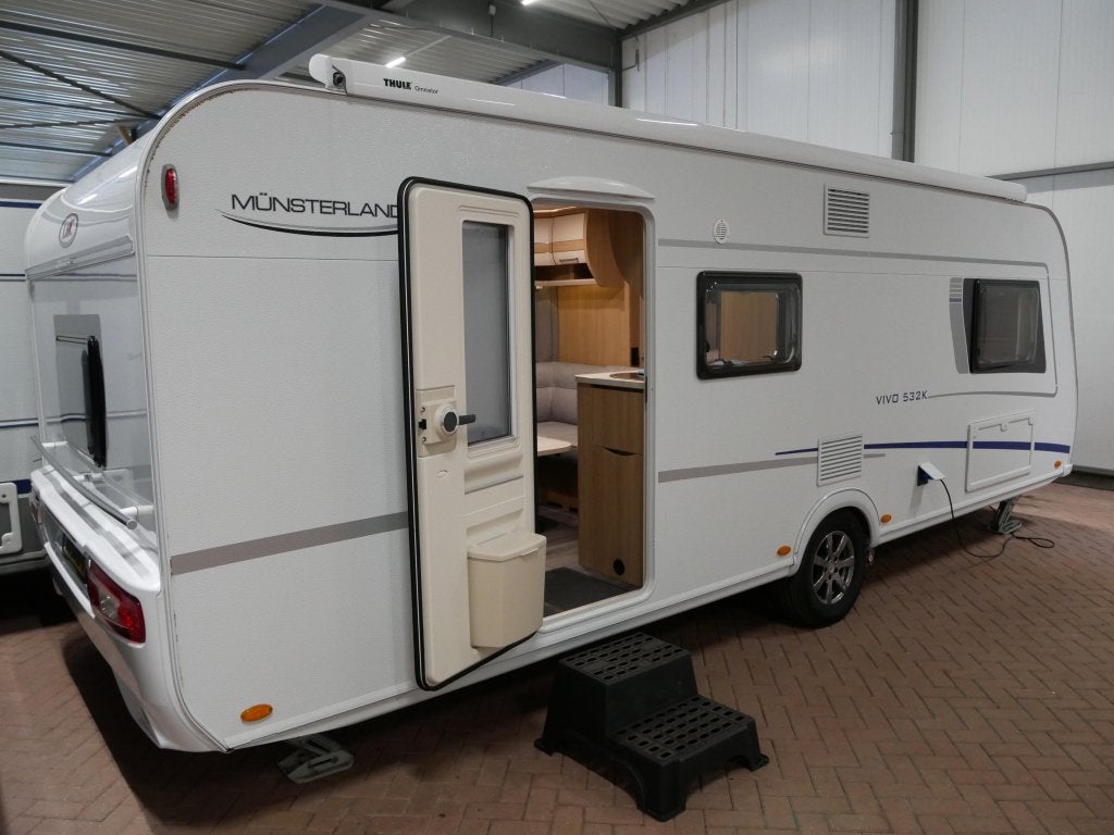 LMC Vivo 532 K Mover Luifel Fietsen, Caravans en Kamperen, Caravans, Rondzit, 7 tot 8 meter, Bedrijf, 1250 - 1500 kg