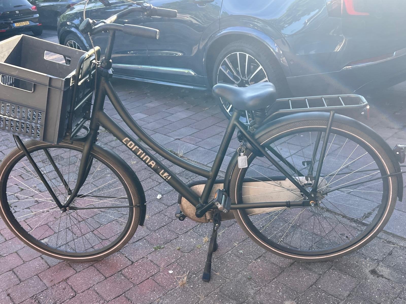 Cortina U4 Transportfiets Dames 28”, Fietsen en Brommers, Fietsen | Dames | Damesfietsen, Gebruikt, Overige merken, Versnellingen