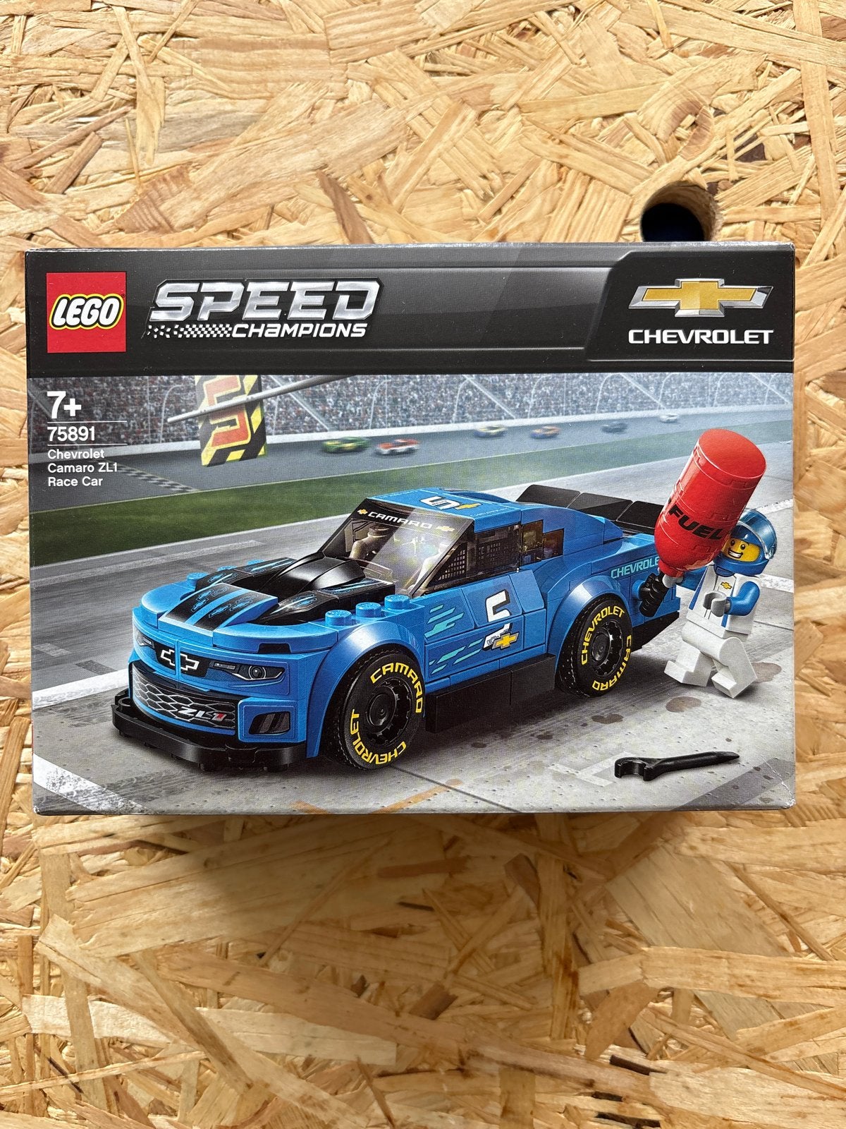 LEGO Speed Champions Chevrolet Camaro ZL1 Race Car 75891, Ophalen of Verzenden, Nieuw