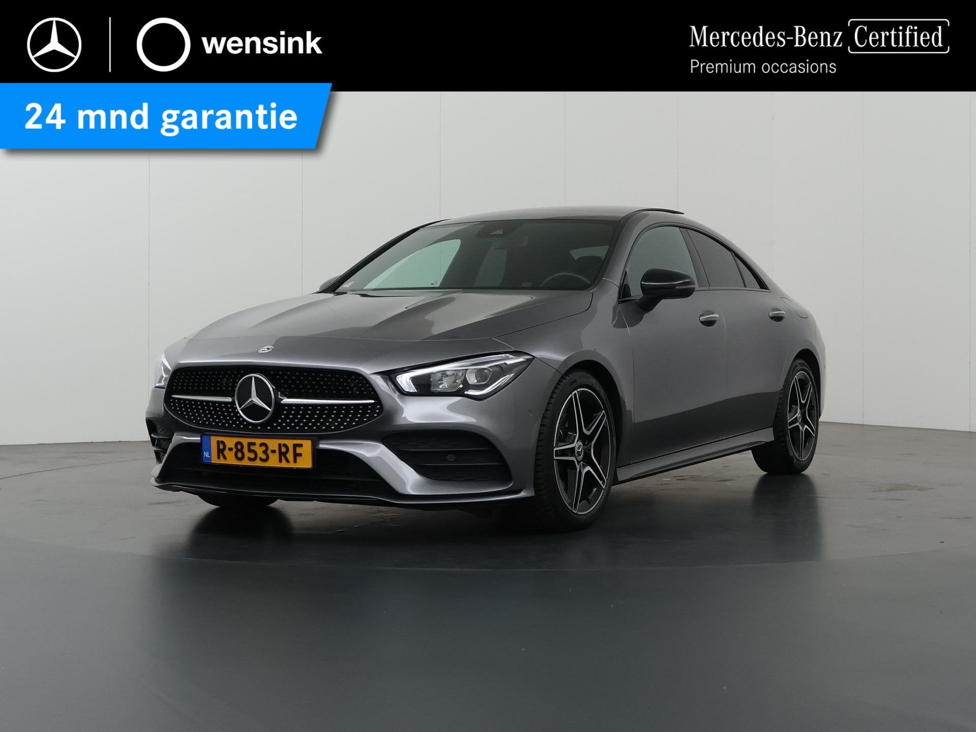 Mercedes-Benz CLA-klasse 180 AMG Line | Night | Panoramadak, CLA, Gebruikt, Euro 6, 4 cilinders