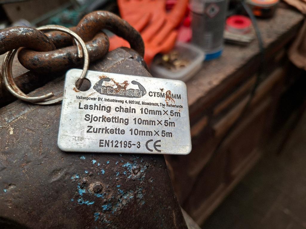 sjor hijs ketting, Ophalen, Gebruikt, Handmatig
