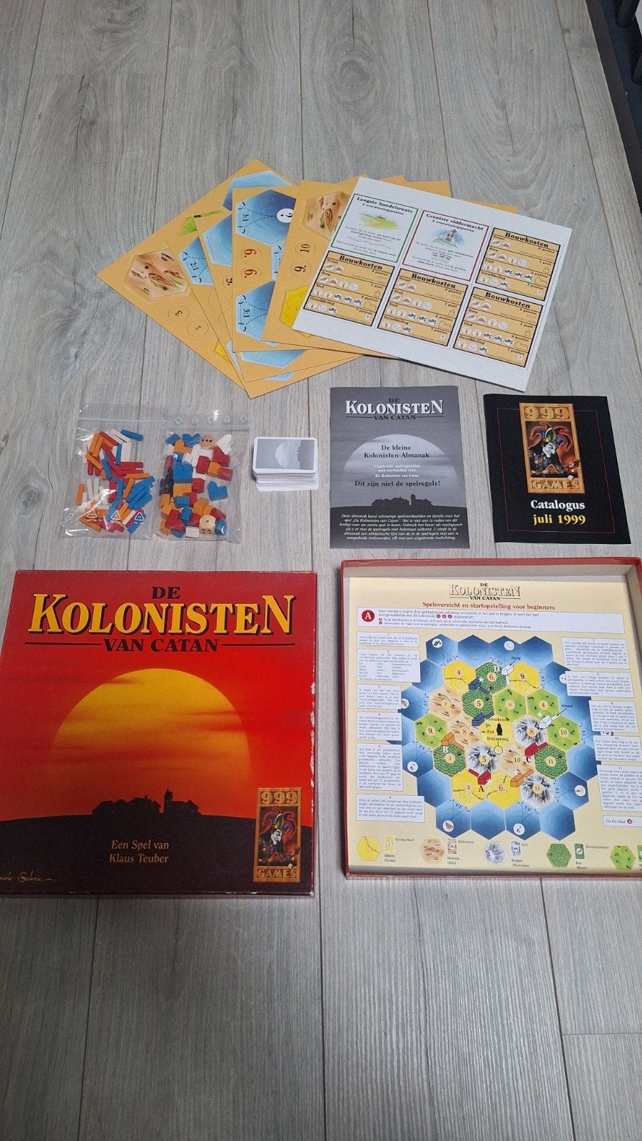 De Kolonisten van Catan - Nieuwstaat, ongespeeld, Ophalen of Verzenden, Nieuw