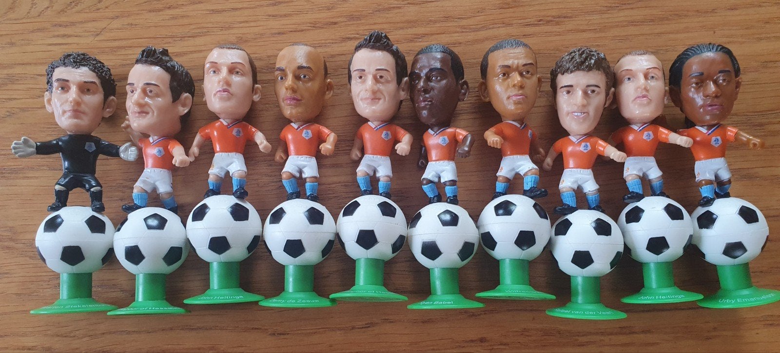 Voetbal poppetjes oranje ek 2008, Ophalen, Zo goed als nieuw, Overige binnenlandse clubs, Beeldje of Poppetje