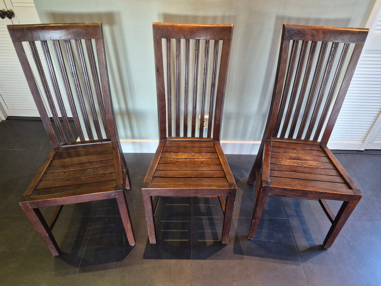 GRATIS 5 eetkamerstoelen, Ophalen of Verzenden