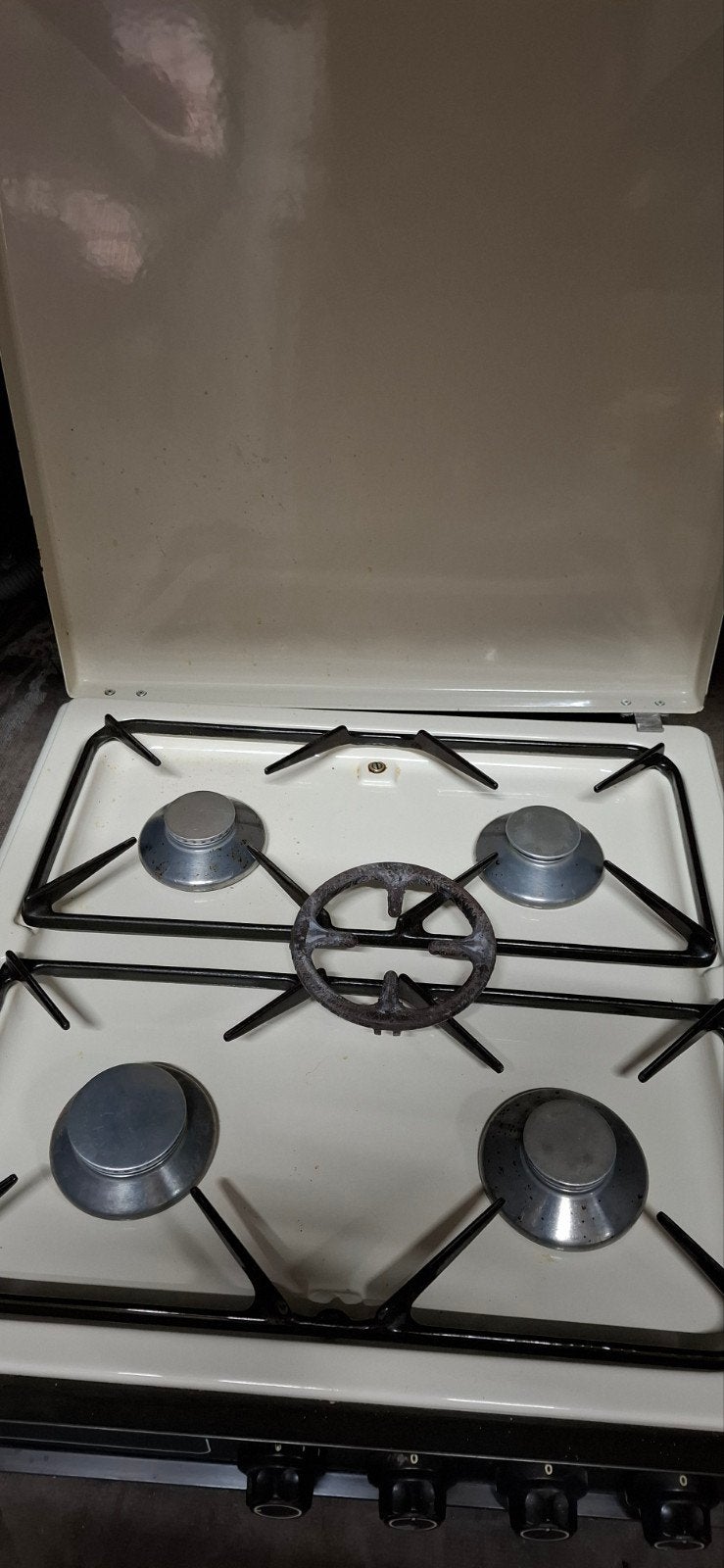 Pelgrim 4 pits gaskookplaat nette goede staat, Ophalen, Minder dan 85 cm, 4 kookzones, Inbouw