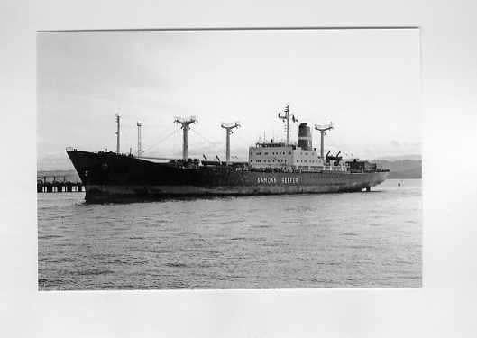 scheepvaart-foto-samoan reefer, Ophalen of Verzenden, Zo goed als nieuw, Motorboot, Boek of Tijdschrift