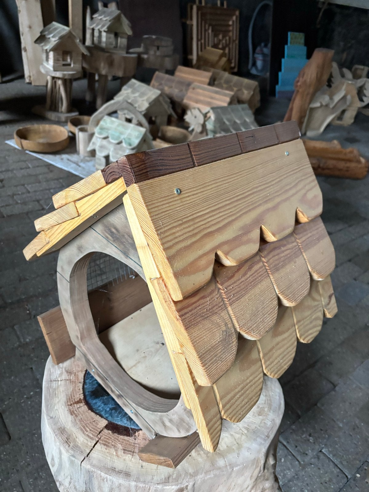 Uniek vogelhuisje te koop / vogel voederhuis te koop, Tuin en Terras, Ophalen, Nieuw