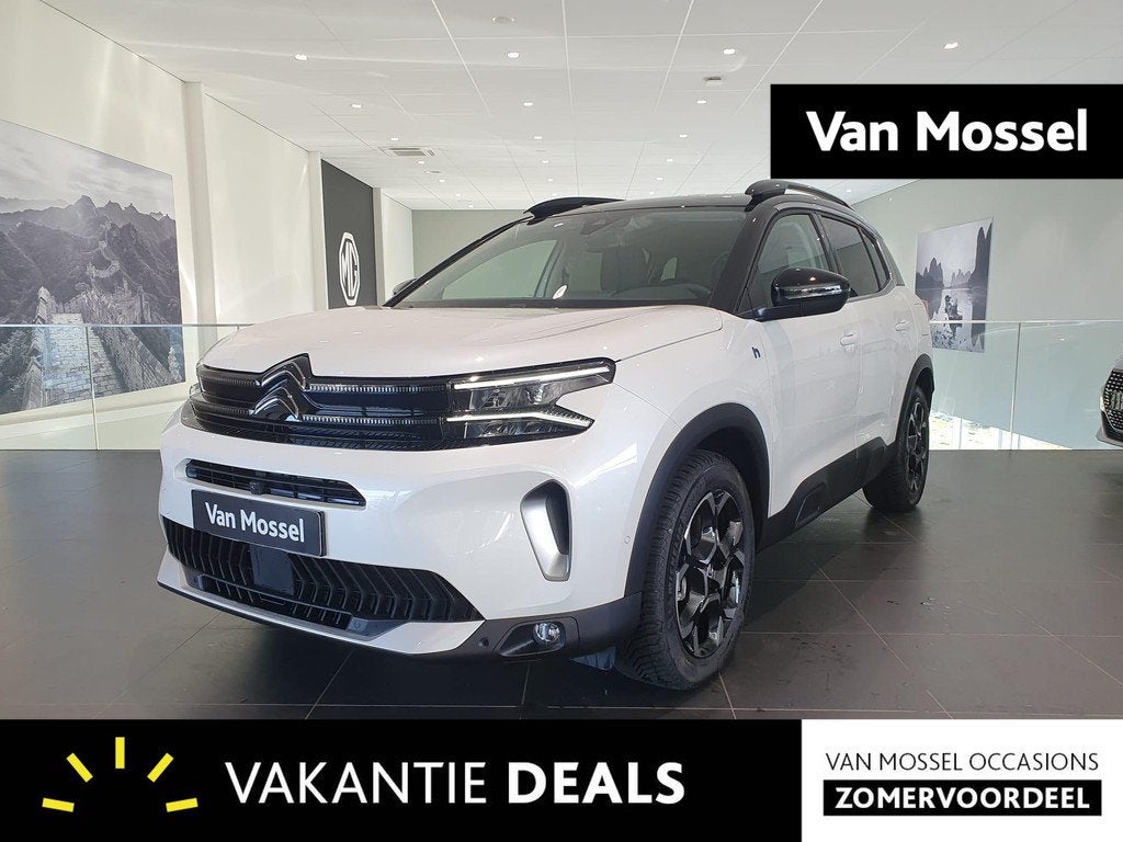 Citroen C5 Aircross 1.6 Plug-in Hybrid 180 Business Plus, Auto's, 12 maanden, Gebruikt, 4 cilinders, Wit
