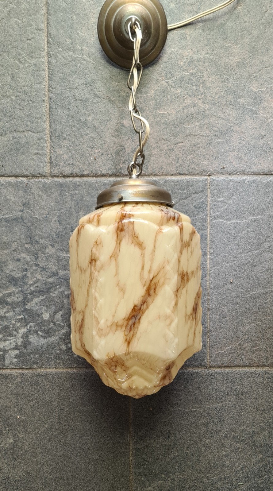 Artdeco hanglamp '30, Antiek en Kunst, Ophalen of Verzenden