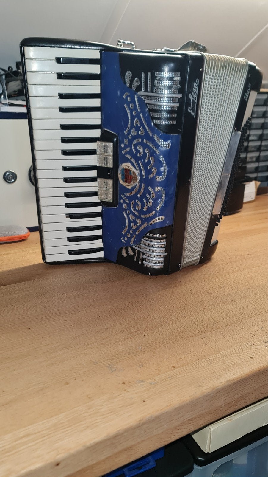 playback accordeon met het nieuwe systeem, Muziek en Instrumenten, Accordeons, Ophalen of Verzenden, Nieuw, Overige merken, Met riemen