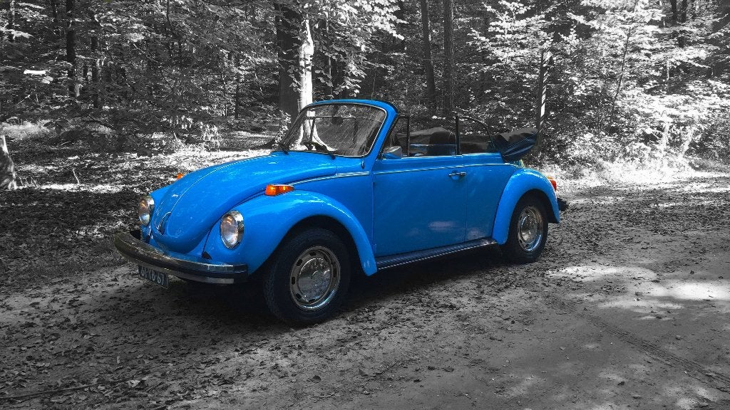 Volkswagen 1303 1.6 S 1974 Blauw, Auto's, Volkswagen, Particulier, Beetle (Kever), Benzine, Cabriolet, Handgeschakeld, Geïmporteerd