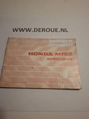 63 0WNERS MANUAL  HONDA MT50SG   USED, Ophalen of Verzenden, Honda