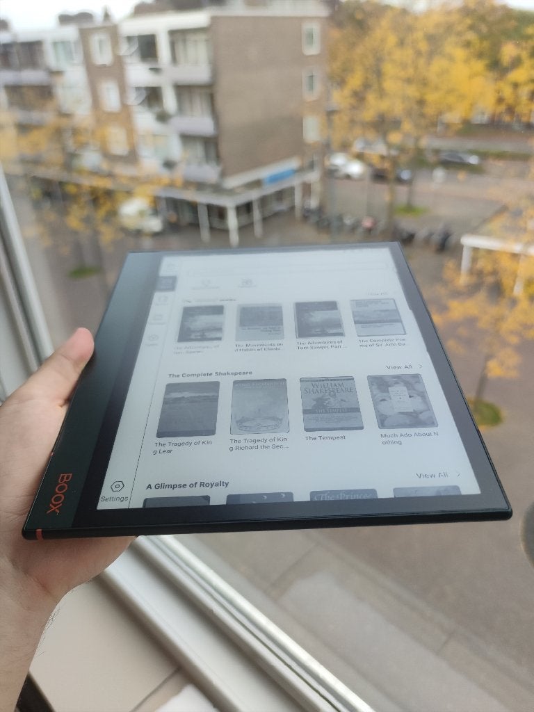 Onyx Boox Note Air 2 Plus – 10.3" E-Ink Tablet, Computers en Software, Ophalen, Onyx Boox, Gebruikt, 10 inch of meer
