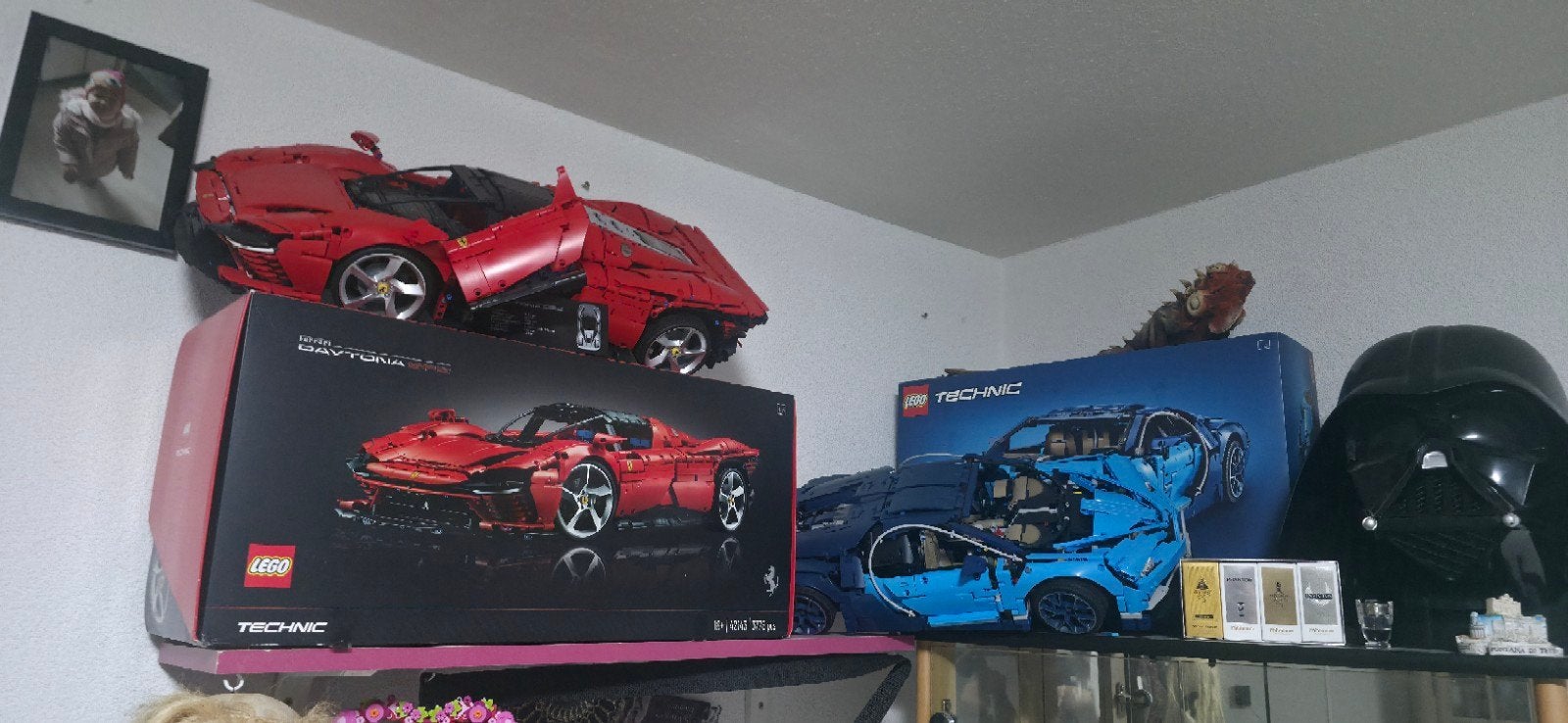 LEGO Technic Supercars: Chiron, Sián, Daytona SP3, Ophalen of Verzenden, Zo goed als nieuw