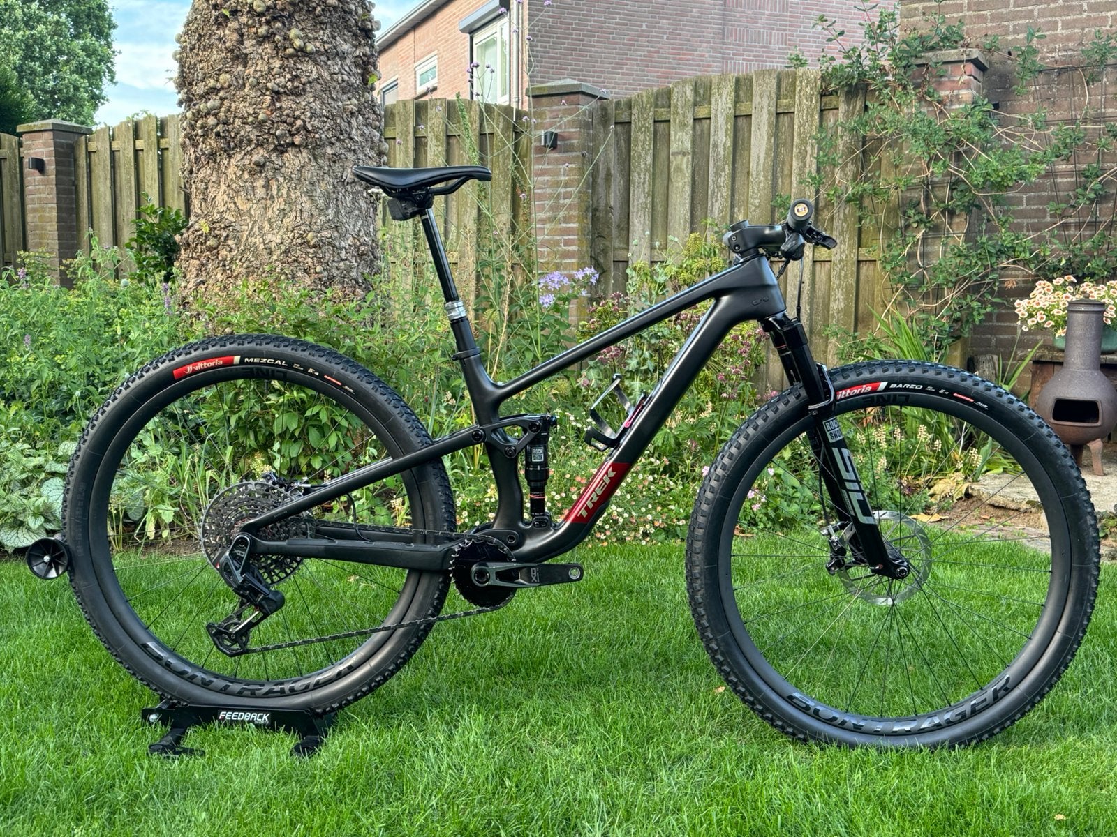Trek Top Fuel 9.9 AXS 2025 M, Fietsen en Brommers, Ophalen, Fully, Zo goed als nieuw, Trek