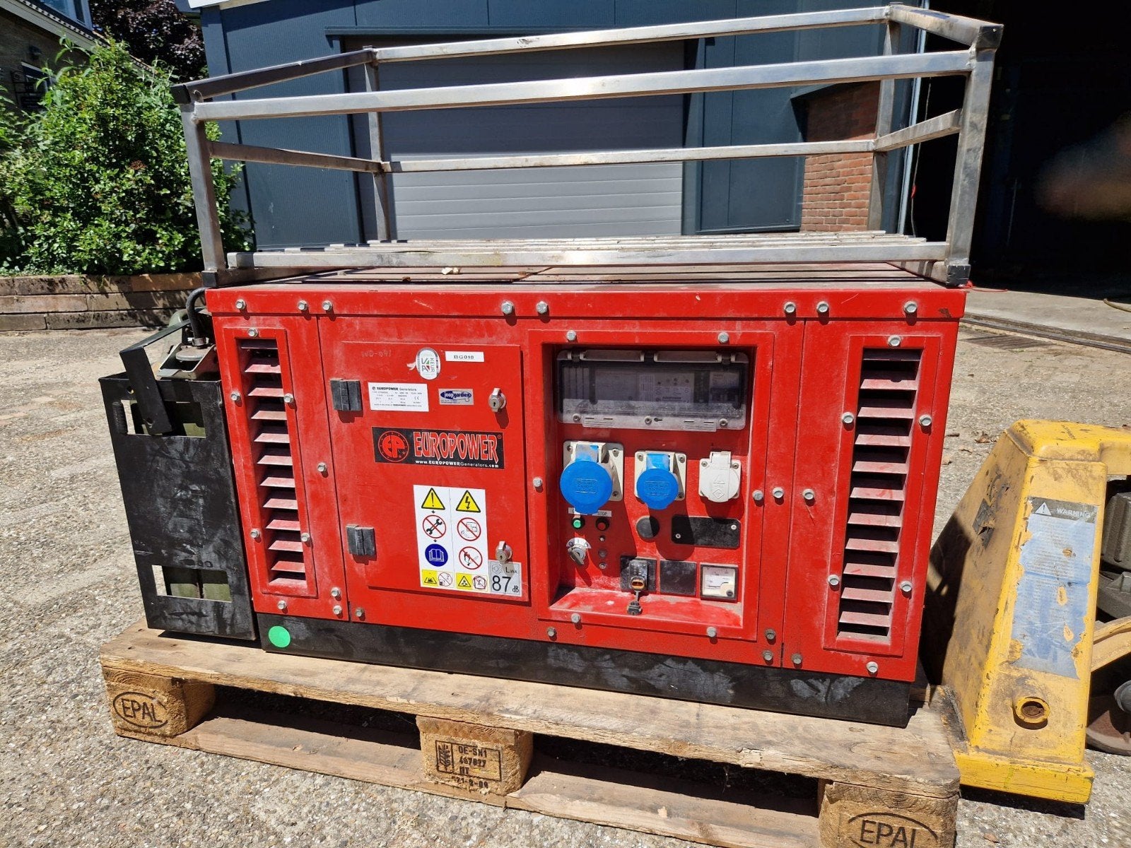 Europower Aggeregraat generator 6 kva, Ophalen, Gebruikt