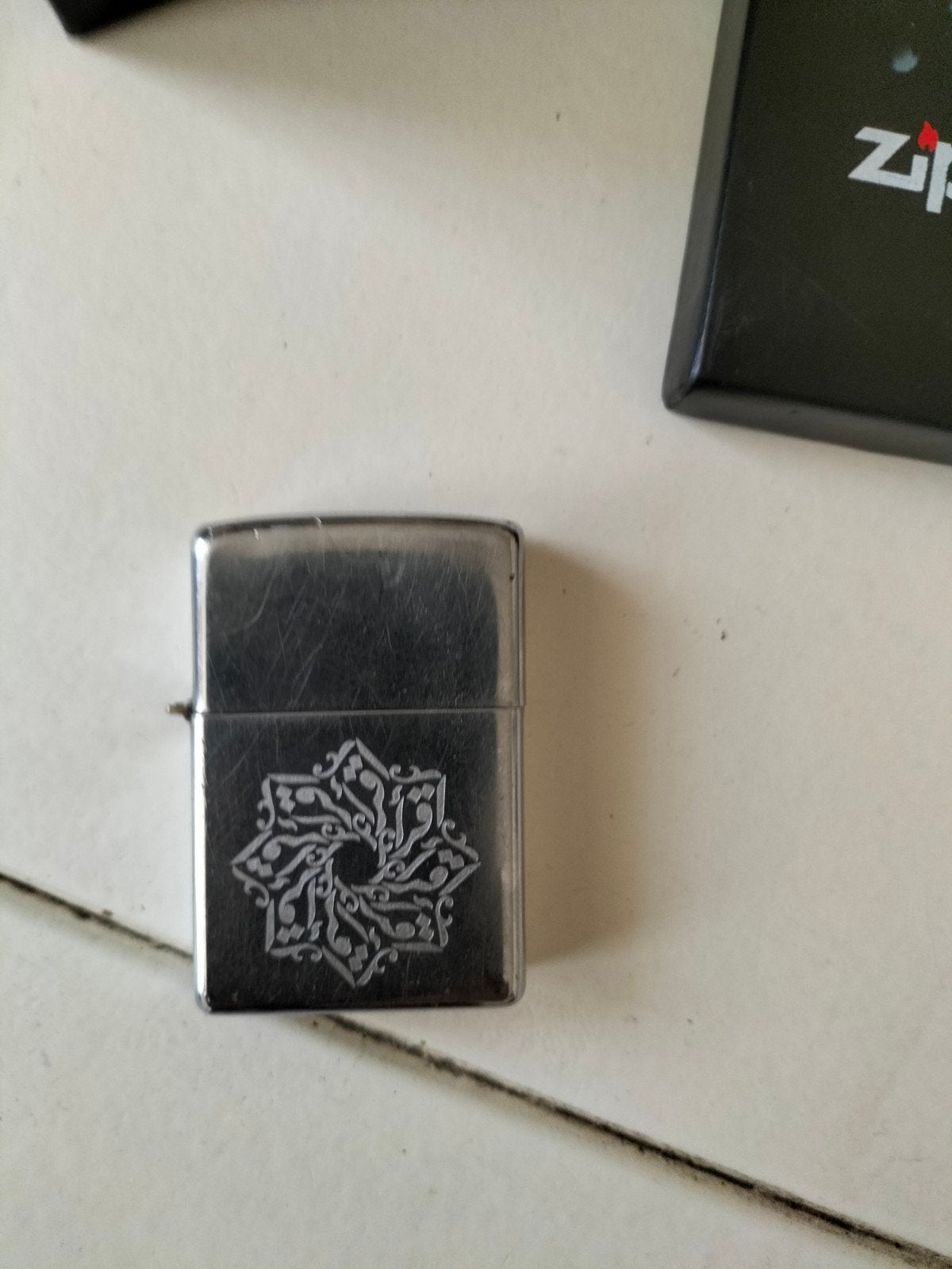 4 originele Zippo aanstekers, diverse modellen, Ophalen, Gebruikt, Aansteker