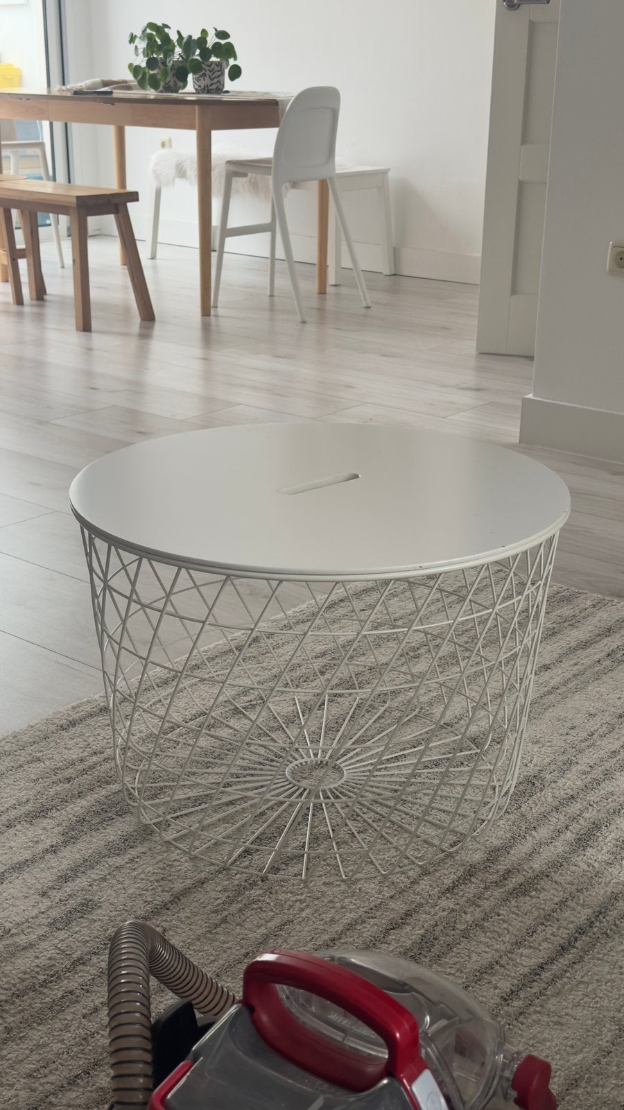 IKEA KVISTBRO opbergtafel, Ophalen, Zo goed als nieuw, Rechthoekig, 50 tot 100 cm