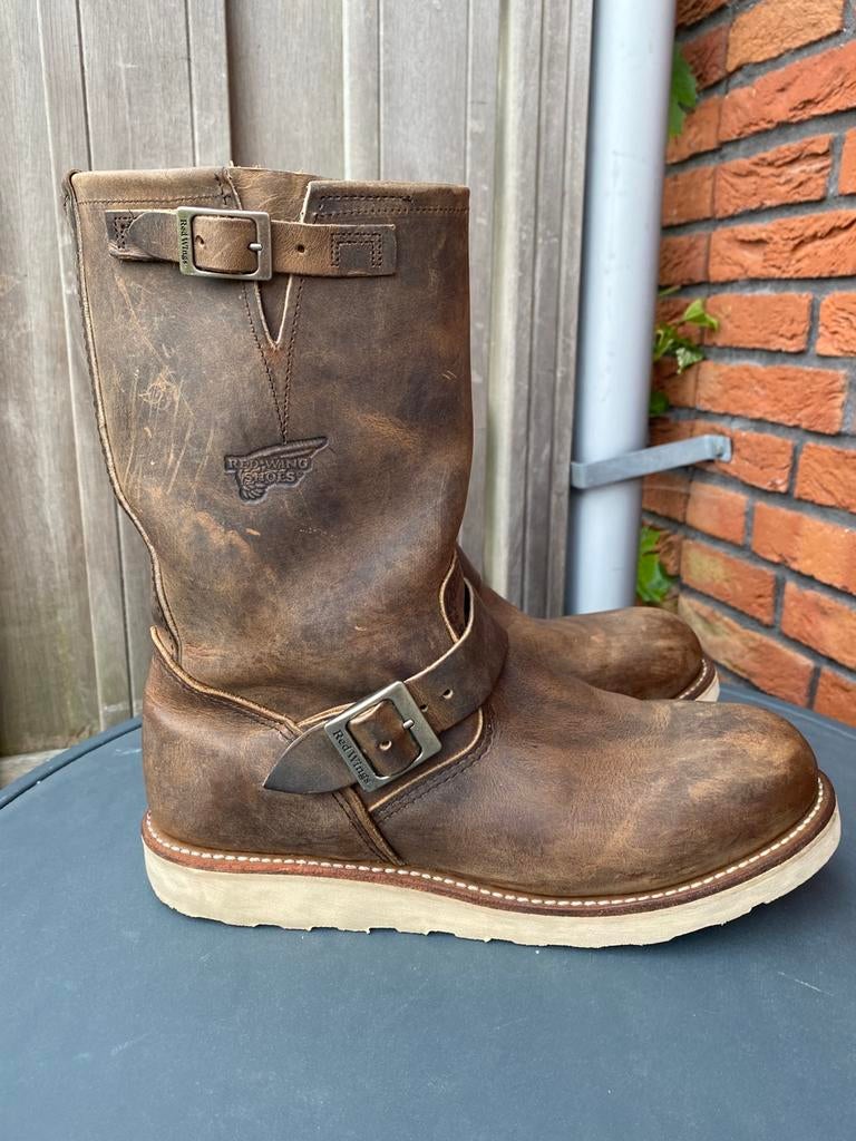 Red Wing 2975 Engineer boots Concrete US10,5/EU44, Kleding | Heren, Schoenen, Bruin, Boots, Ophalen of Verzenden, Zo goed als nieuw