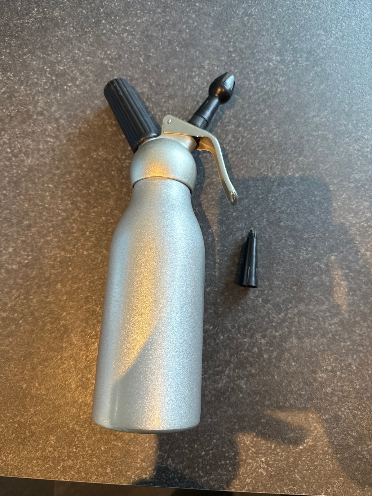 Kayser slagroomkidde 0,5 liter, Ophalen, Zilver, Metaal, Overige merken