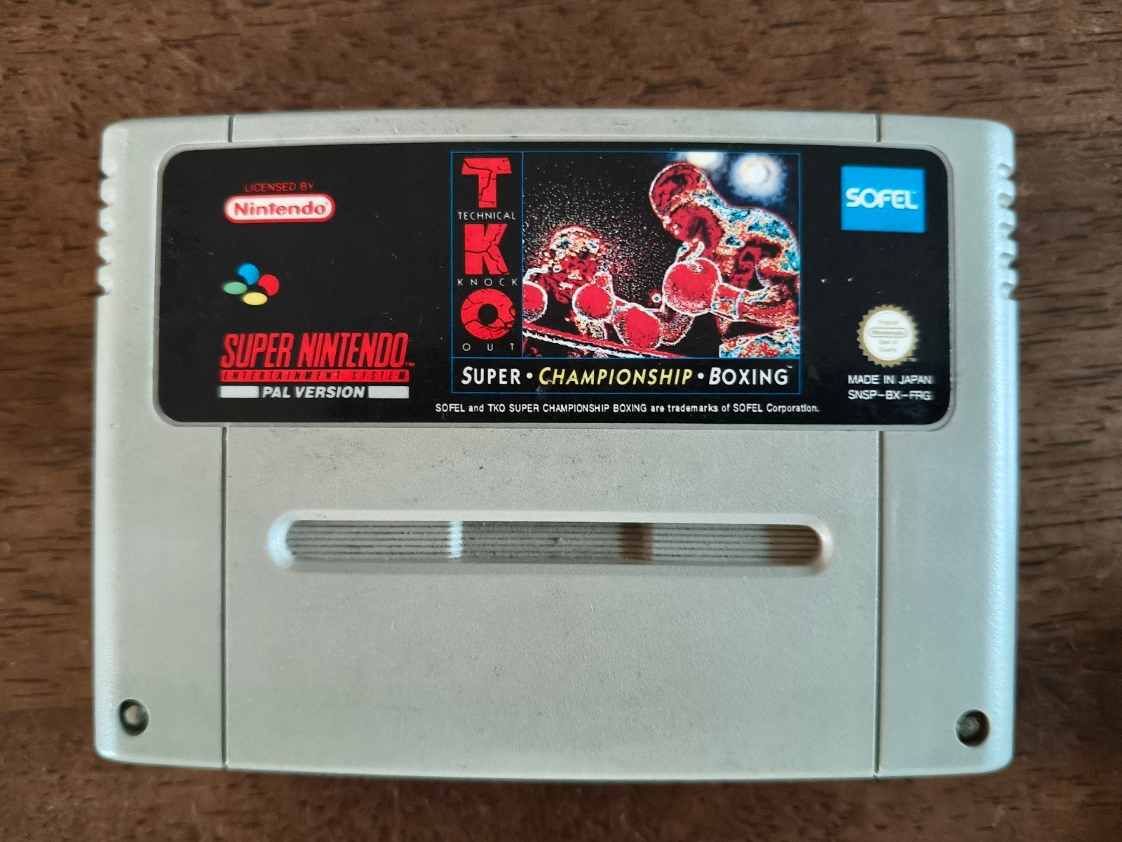 TKO Championship Boxing SNES PAL, Ophalen of Verzenden
