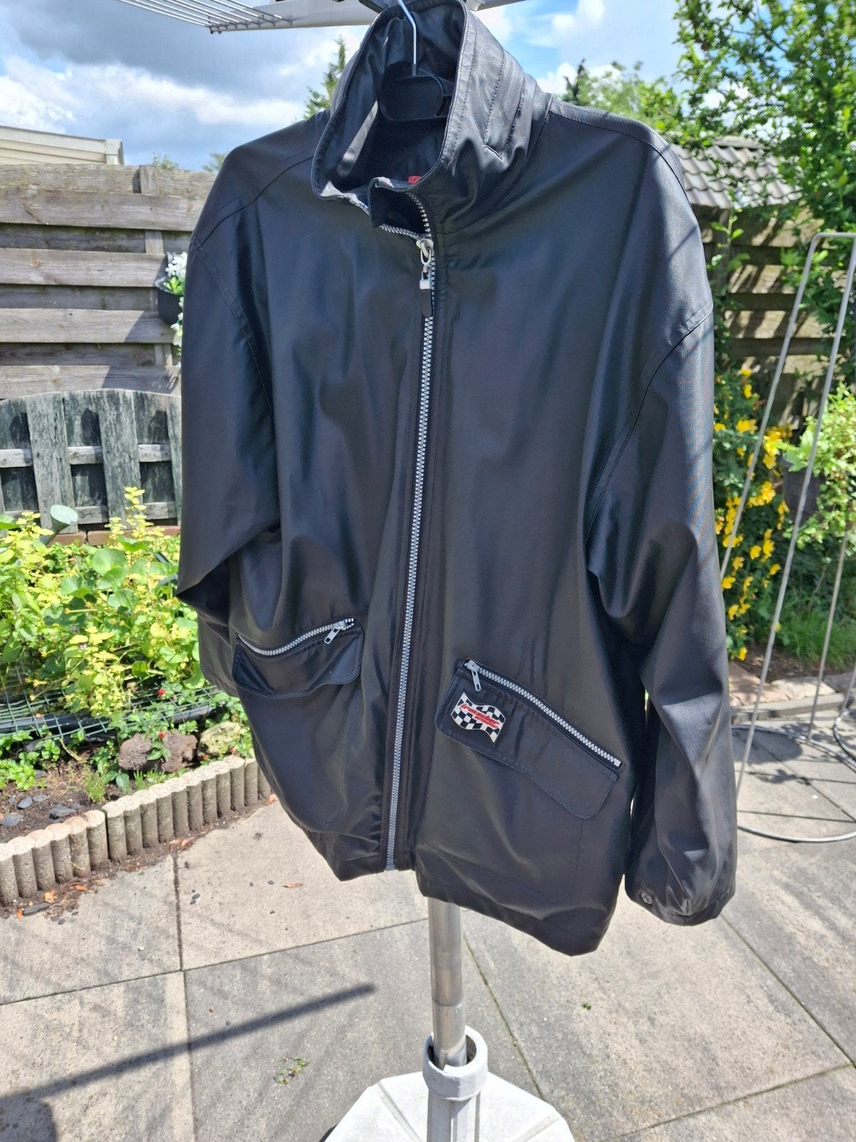 Jas, Ophalen of Verzenden, Zo goed als nieuw, Maat 56/58 (XL), Zwart