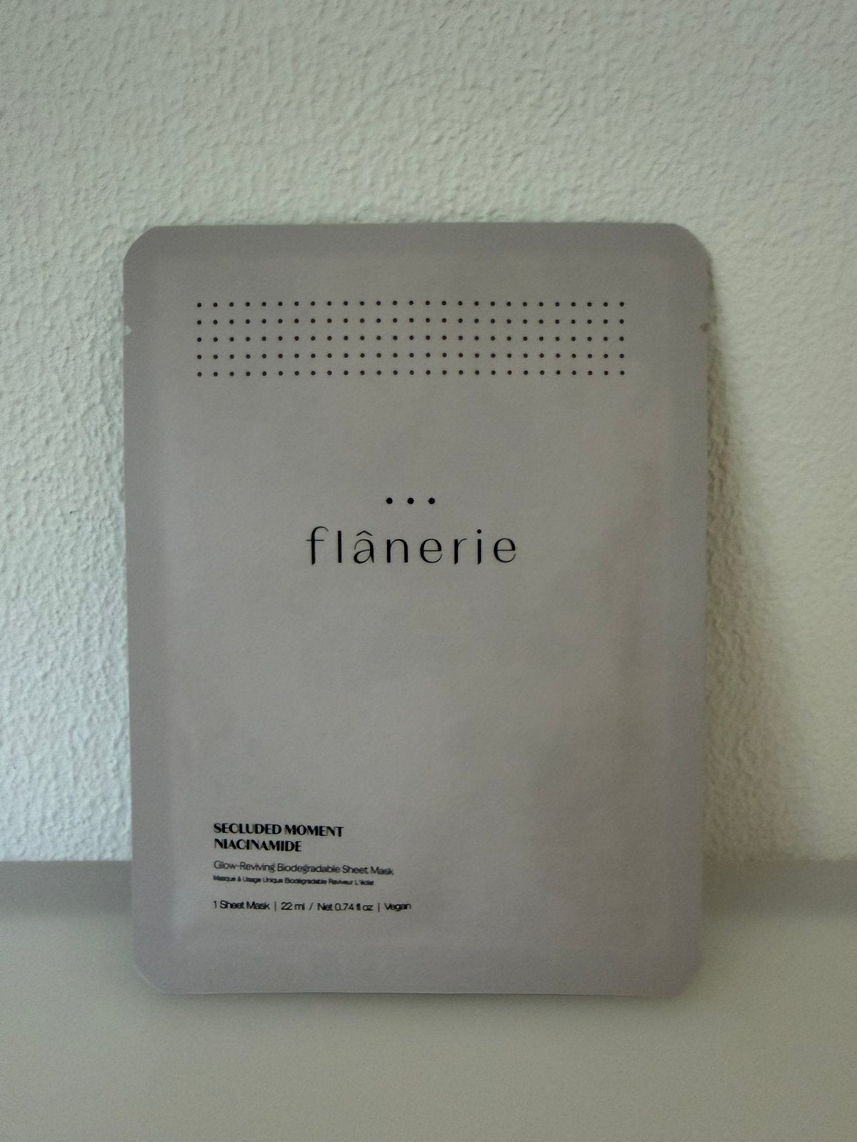 Flânerie glow-reviving gezichtsmasker / sheet mask, Verzenden, Nieuw, Gehele gezicht, Verzorging