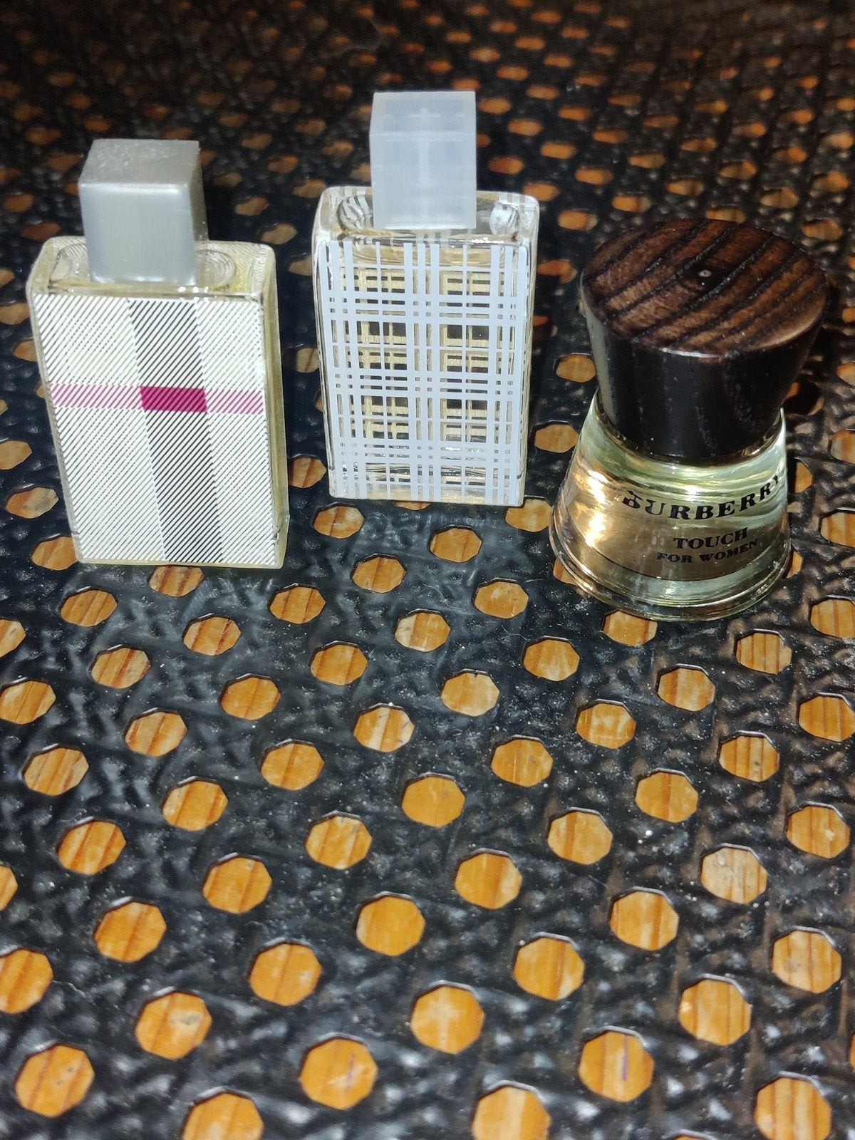 Burberry parfum miniaturen set - Touch & Brit, Ophalen of Verzenden, Gebruikt