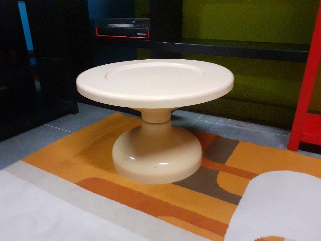 Rocchetto tafel design Castiglioni Kartell Italy jaren 60 70, Ophalen, Gebruikt, ?, Kunststof